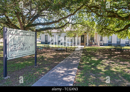 Carville, Louisiana - il National morbo di Hansen museo. Una volta che una struttura dove le persone con il morbo di Hansen (lebbra) sono state messe in quarantena per la vita, Foto Stock