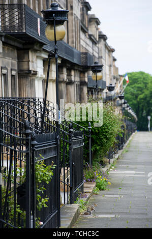 Regent Terrace, Edimburgo. Foto Stock