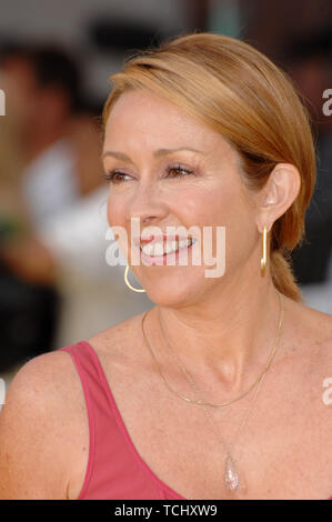 LOS ANGELES, CA. Luglio 25, 2007: Patricia Heaton presso la premiere mondiale di The Simpsons Movie. © 2007 Paul Smith / Featureflash Foto Stock