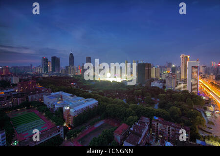 Hankou, Wuhan Foto Stock