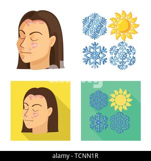 La psoriasi,snowflake,pelle,rientranti,cronica ghiaccio,,allergy,l'inverno,stress,snow,prurito,nevicata,rash,congelati,peeling, sun,ragazza,riscaldamento,testa,masterizzare,medical,dolore,dermatologia,malattia,healthcare,impostare,vettore,icona,immagine,isolato,raccolta,design,l'elemento,graphic,segno, Vettori vettore , Illustrazione Vettoriale
