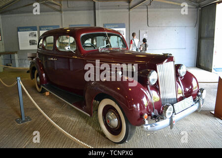 1940 Packard sei vettura militare a Bletchley Park, Milton Keynes, Buckinghamshire, UK Foto Stock