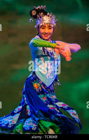 Guizhou folk song e danza Foto Stock