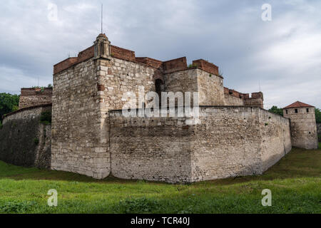 Baba Vida è una fortezza medievale in Vidin nel nordovest della Bulgaria e della città un punto di riferimento primario. Baba Vida è l unico interamente conservato medie Foto Stock