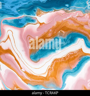 Abstract macchie di colore pastello Foto Stock