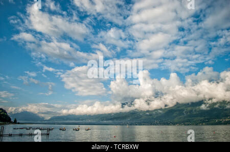 Lago Aix-Bamble, Francia Foto Stock