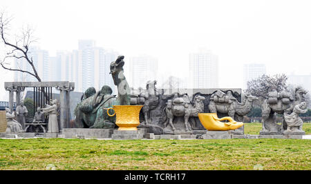 Il paesaggio di Daming Palace sito Foto Stock
