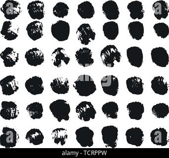 Set di disegnati a mano gli elementi di design. Illustrazione Vettoriale