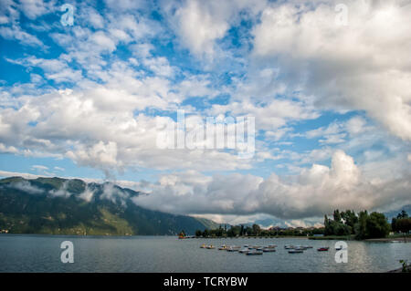 Lago Aix-Bamble, Francia Foto Stock