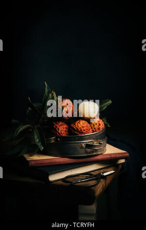 Frutta di alta qualità Qingti litchi Foto Stock