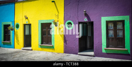 Hotel Los Remedios in Cholula, Messico. Foto Stock