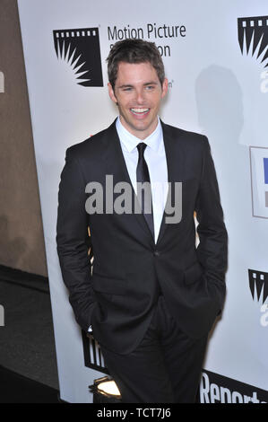 LOS ANGELES, CA. Novembre 08, 2008: James Marsden al quarto anno 'A fine Romance' gala, a beneficio del Motion Picture & Television Fund, presso Sony Studios, Culver City. © 2008 Paul Smith / Featureflash Foto Stock