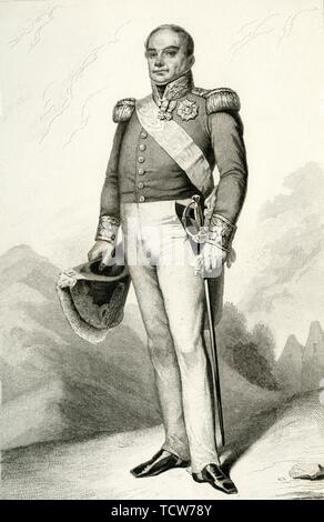 Georges Mouton, Comte de Lobau, 1804, (1839). Creatore: Ruhiere. Foto Stock