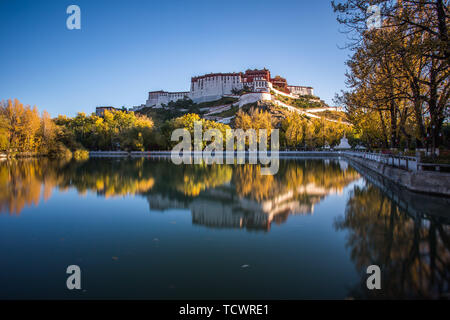 Palazzo di Potala Foto Stock