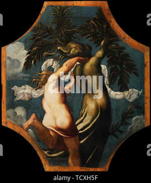 Apollo e Dafne, ca 1541. Creatore: Tintoretto, Jacopo (1518-1594). Foto Stock