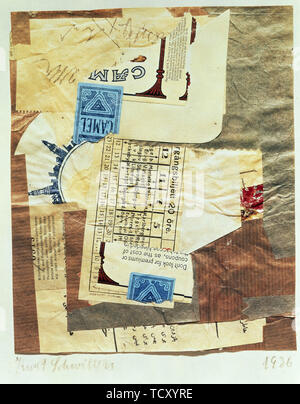 Il cammello, 1936. Creatore: Schwitters Kurt (1887-1948). Foto Stock