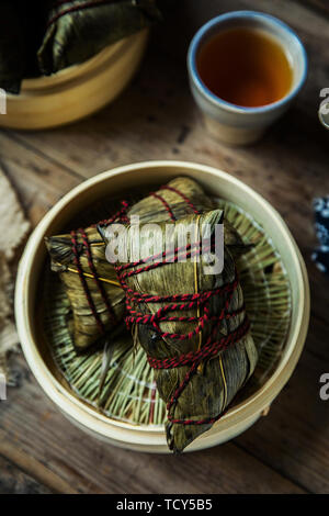 Gnocchi di patate sul Dragon Boat Festival Foto Stock