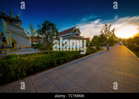 Shi Yuan Zuting, Tempio Baima Scenic Area, Luoyang, nella provincia di Henan Foto Stock