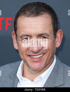 Westwood, Stati Uniti. Decimo Giugno, 2019. WESTWOOD, Los Angeles, California, Stati Uniti d'America - 10 giugno: Attore Dany Boon arriva a Los Angeles prima di Netflix "omicidio mistero" tenutasi presso il Regency Village Theatre il Giugno 10, 2019 a Westwood, Los Angeles, California, Stati Uniti. (Foto di Xavier COLLIN/Image Press Agency) Credito: Image Press Agency/Alamy Live News Foto Stock