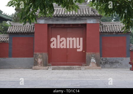 Tempio Longxing (Grande Tempio del Buddha) in Zhengding, Shijiazhuang, nella provincia di Hebei Foto Stock