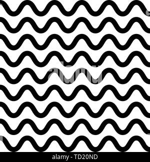 Abstract di nero e wihte serie geometrica con una grafica diversa nel set Illustrazione Vettoriale