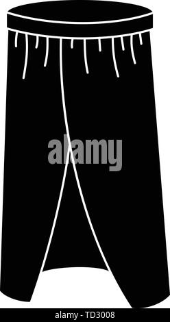 Gamba icona della catenaria, stile semplice Illustrazione Vettoriale