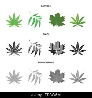 Illustrazione Vettoriale di vegane e il logo biologico. Set di vegane e le nuove scorte illustrazione vettoriale. Illustrazione Vettoriale