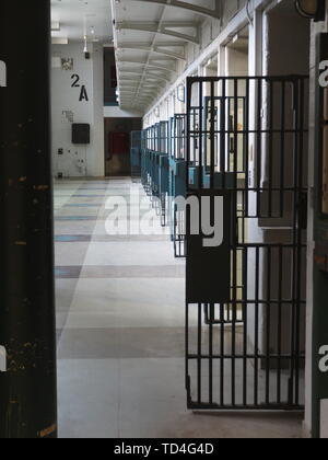 KINGSTON, Ontario, Canada - 16 luglio 2017: Kingston penitenziario è un ex carcere di massima sicurezza che ha aperto giugno 1835 e chiuso Settembre 2013 Foto Stock