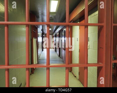 KINGSTON, Ontario, Canada - 16 luglio 2017: Kingston penitenziario è un ex carcere di massima sicurezza che ha aperto giugno 1835 e chiuso Settembre 2013 Foto Stock