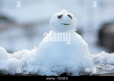 Snowscape, set di immagini. Foto Stock