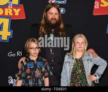 Giugno 11, 2019 - Hollywood, California, Stati Uniti d'America - 12 Giugno 2019 - Los Angeles, California. Chris Stapleton assiste la premiere di Disney e Pixar "Toy Story 4' a El Capitan theater. (Credito Immagine: © Billy Bennight/ZUMA filo) Foto Stock