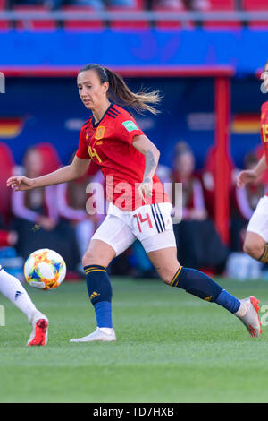 Valenciennes, Francia. 12 Giugno, 2019. durante la FIFA Coppa del Mondo Donne Francia 2019 Gruppo B match tra Germania 1-0 Spagna a Hainaut Stadium di Valenciennes, Francia, giugno12, 2019. Credito: Maurizio Borsari/AFLO/Alamy Live News Foto Stock