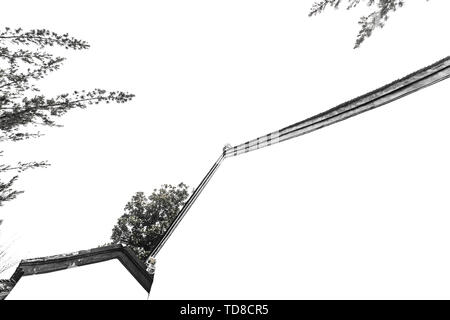 Fotografato nel palazzo presidenziale di Nanjing. Foto Stock