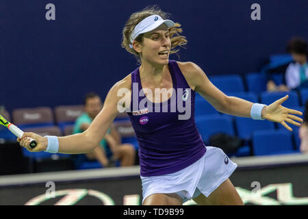 Johanna Konta, un famoso British di tennis femminile player. Foto Stock