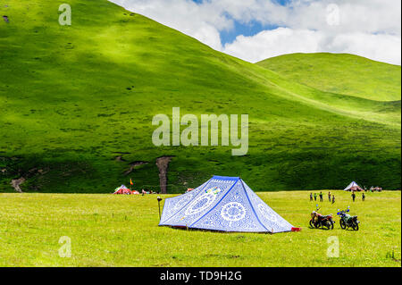 Sankor steppa Foto Stock