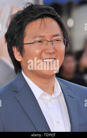 LOS ANGELES, CA. Giugno 16, 2008: Masi Oka presso la premiere mondiale del suo nuovo film "Get Smart' al Mann Village Theatre, Westwood. © 2008 Paul Smith / Featureflash Foto Stock