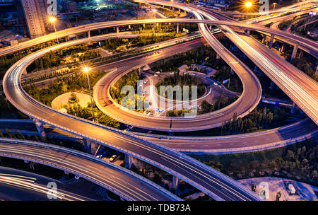 Cavalcavia, big helix. Foto Stock