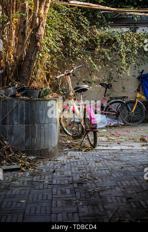 La vecchia strada antica Lane, Suzhou Foto Stock