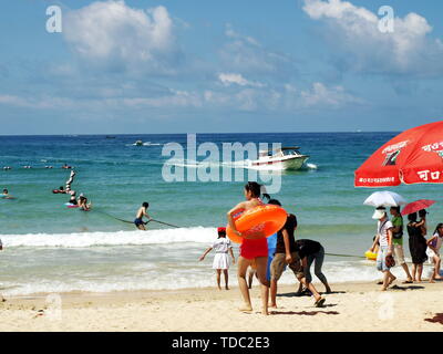 Scenario di Sanya Hainan in Foto Stock