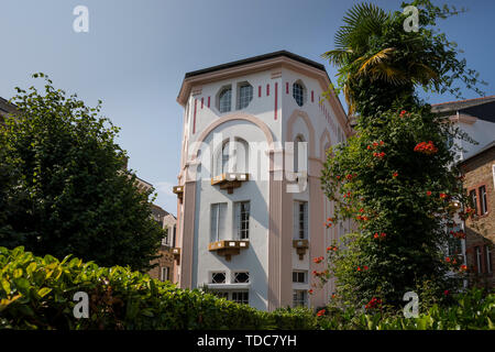 Bellissimo edificio residenziale in Dinard, Bretagna Francia Foto Stock