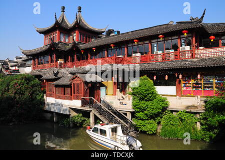Nanjing Fudzu Tempio Scenic Area Foto Stock