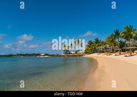 Scenario di Maurizio, presi in Four Seasons Resort Mauritius ad Anahita presso il Resort Anacitaski, Mauritius Foto Stock