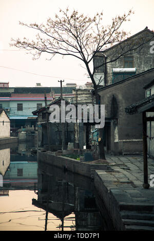Anchang, Shaoxing, nella provincia di Zhejiang. (Fotografo: Immagine di Yiming) Foto Stock