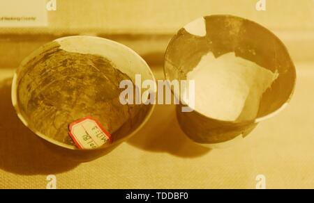 Eggshell coppa in ceramica Foto Stock