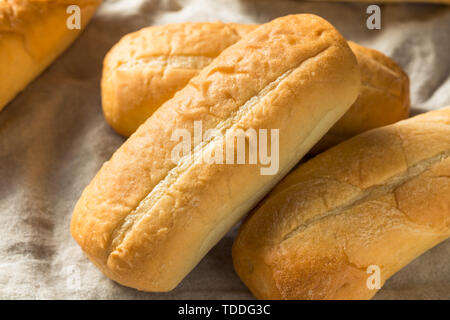 In casa italiana pane Sandwich polpettine pronto per affettare Foto Stock