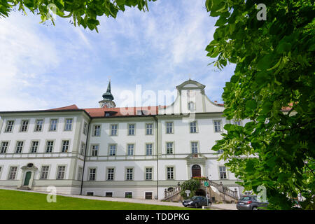 Schäftlarn Schäftlarn: Abbey (Kloster Schäftlarn) in Alta Baviera, Münchner Umland, Alta Baviera, Baviera, Baviera, Germania Foto Stock