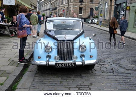 Classic Armstrong Siddeley Star Zaffiro dal 1960 in mostra presso il West End veicolo classico caso di Edimburgo, Scozia Foto Stock