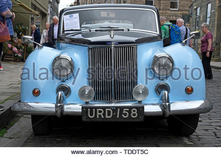 Classic Armstrong Siddeley Star Zaffiro dal 1960 in mostra presso il West End veicolo classico caso di Edimburgo, Scozia Foto Stock