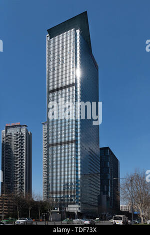 Chengdu East Street Edificio commerciale Foto Stock