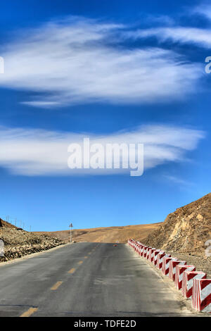 Fotografato in Dingji County, Xigaze regione, regione autonoma del Tibet Foto Stock